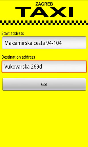 Zagreb Taxi Calculator