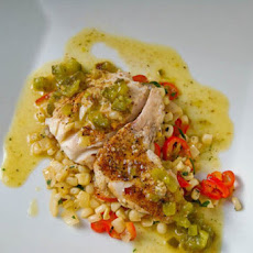 Caribbean Jerk Seasoned Pan Fried Flounder