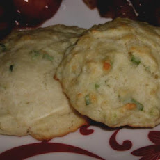 Green Onion Drop Biscuits