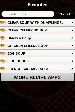 【免費健康App】200 Soup Recipes-APP點子