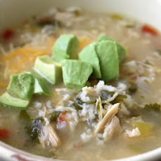 Green Chile Chicken Soup