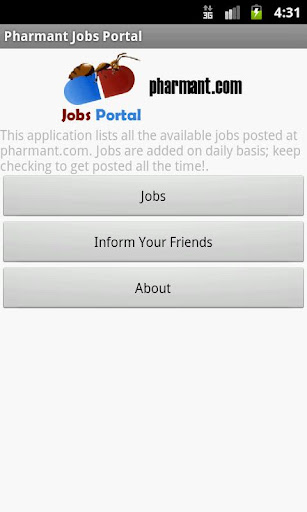 Pharmant Jobs Portal