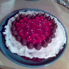 Hershey's Cherry Cordial Creme Cheesecake