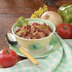 Kidney Bean Sausage Supper