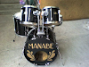Bateria Pearl Export Negra