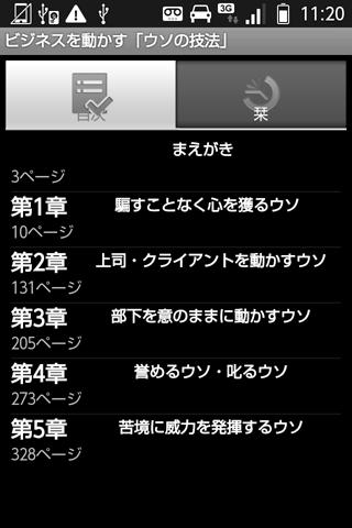 【免費書籍App】ビジネスを動かす「ウソの技法」　-APP點子