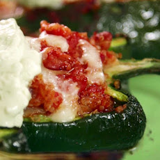 Quinoa Stuffed Poblano Peppers