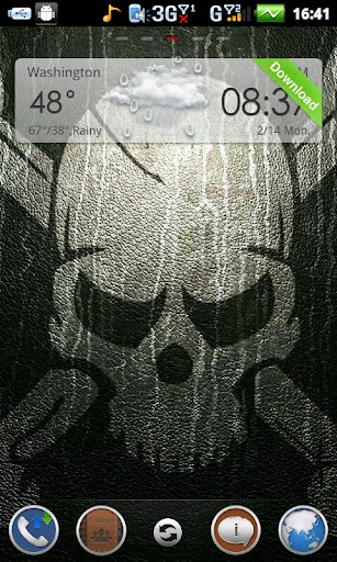免費下載個人化APP|Skull Theme GO Locker app開箱文|APP開箱王
