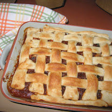 Beef and Vegetable Pot Pie/Light