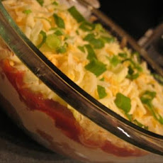 Lighter Layered Mexican Dip