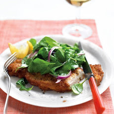 Chicken Milanese with Arugula Salad