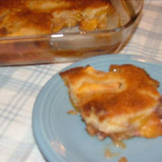 Great Great Grandma's Fresh Peach Cobbler