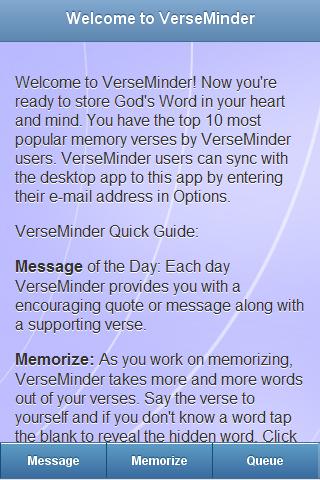 VerseMinder Bible Memorizer