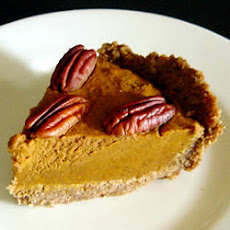 Pumpkin Tart With Pecan Crust