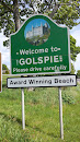 Golspie Village Sign