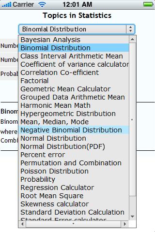 Topics in Statistics