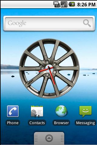 Sport Wheel Clock Widget