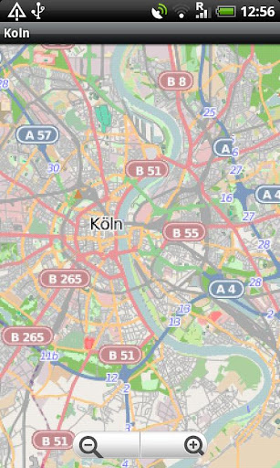 Koln Street Map