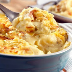 Cheddar and Mashed Potato Gratin