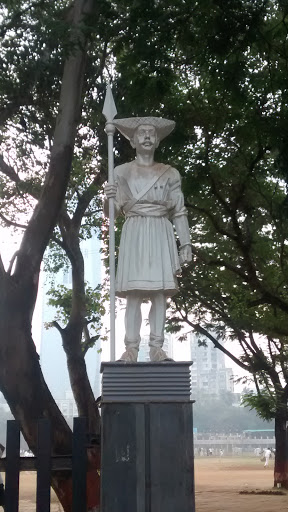 Statue of a Maratha Warrior