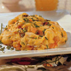 Scrambled Eggs with Smoked Salmon and Chives