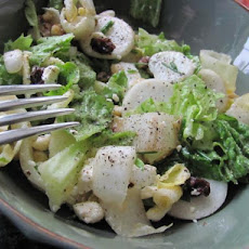 Baby Turnips and Endive in Honey  Mustard Dressing