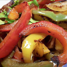 Christmas Sauteed Bell Peppers