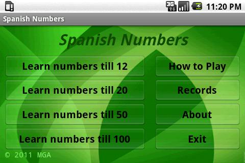 Learn Spanish Numbers