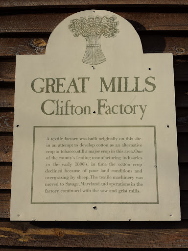 Historic Clifton Factory (Great Mills)