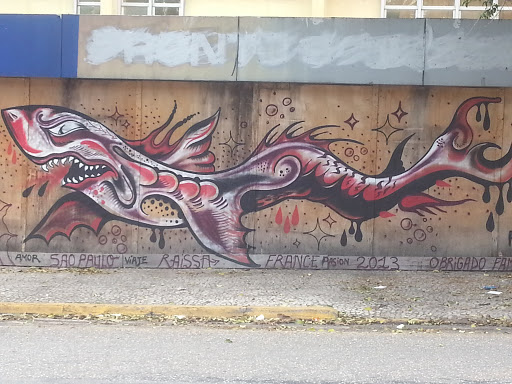 Grafitti Fish Dragon