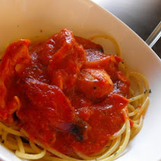 Chicken Spaghetti Cacciatore Bolognese