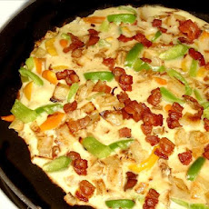 Homemade Hash Browns Omelet