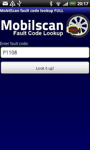 【免費工具App】MobilScan DTC lookup-APP點子
