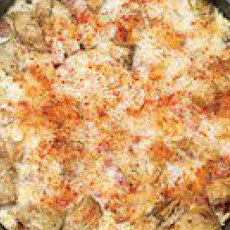 Ham-and-Cheese Strata