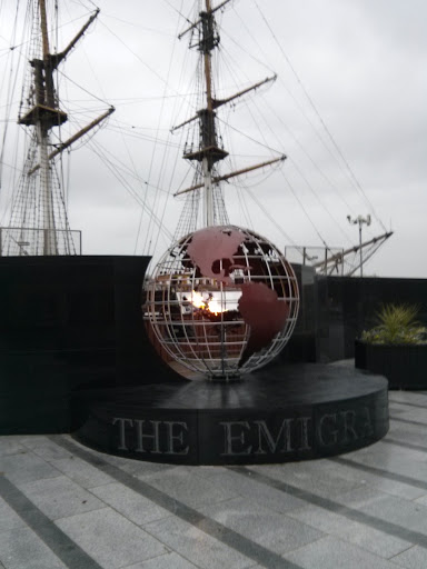 The Emigrant Flame Mural