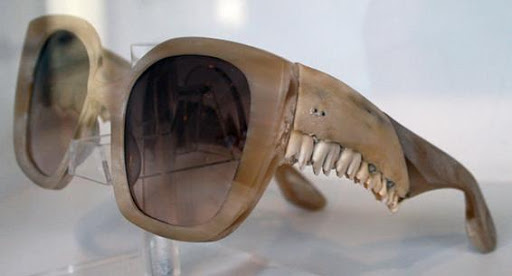 Gafas mandibula ciervo