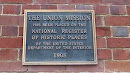 Union Mission Plaque