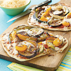 Individual Grilled Veggie Pizzas