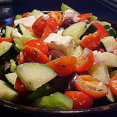 Marinated Feta with Greek Olives Appetizer
