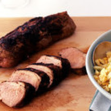 Pork Tenderloin with Apple Succotash