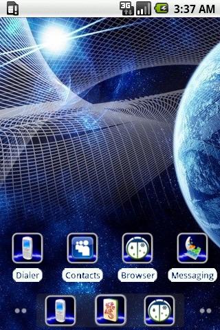 Tech Galaxy [SQTheme] for ADW