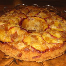Fresh Nectarine-Ginger Cake