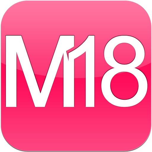 M18麦网-时尚购物第E站 LOGO-APP點子