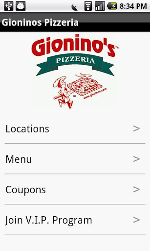 【免費娛樂App】Gionino's Pizzeria-APP點子