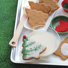Gingerbread Trees with Juniper Berry Glaze