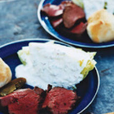 Iceberg Wedges with Ranch Dressing