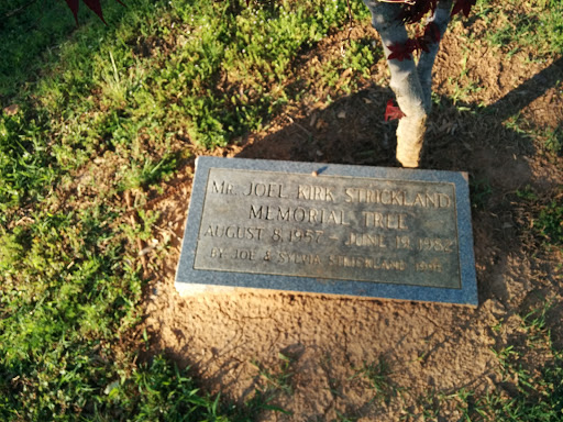 Mr.  Joel Kirk Strickland Memorial Tree