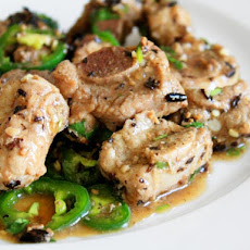 Steamed Pork Ribs with Fermented Black Beans