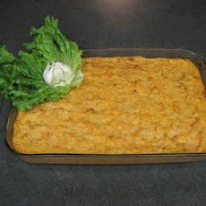 Rosemary Mashed Potatoes and Yams with Garlic and Parmesan