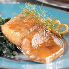 Honey-Mustard Glazed Salmon Recipe